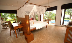 Pool villa 2-bedroom king bed