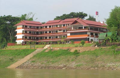 Namkhong Riverside Hotel, Chiang Khong, on Mekong