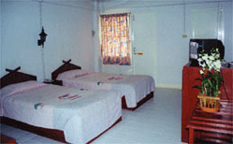A bed room in the old wing
