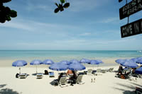 Beach at Beachcomber hotel - Chaweng - Koh Samui island