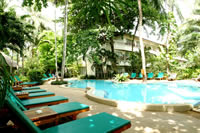 Swimming pool at Beachcomber hotel - Chaweng - Koh Samui island