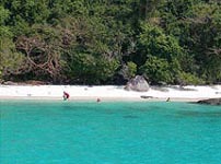 Sand beach on Koh Mak