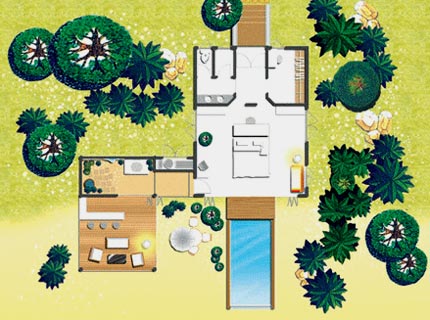 Pool Villa layout