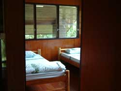 Bungalow room at the headquarters area