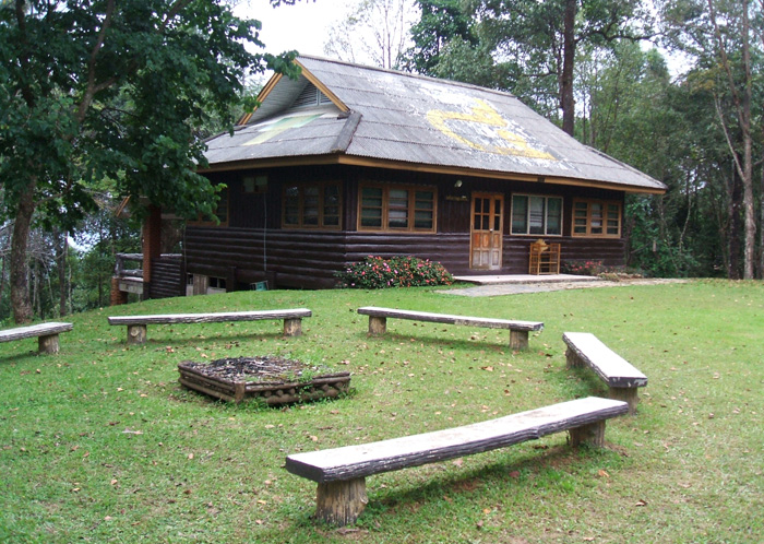 A bungalow house