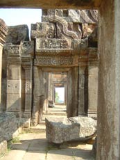 Khao Phra Vihan - Old Khmer Temple in Cambodia