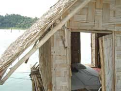 A floating hut at Krai Sorn