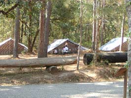 Large tents available in Nam Nao national park