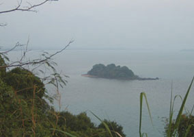 Koh Chula near Laem Sing cape - at sea