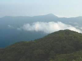 Morning view from Khao Luang peak