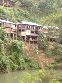 Salawin national park bungalow at Mae Samleab