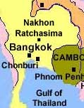 Thailand map