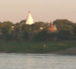 An ancient temple on the Ayeyarwaddy river