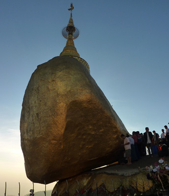 Kyaikhtiyo Pagoda, Mon state, Myanmar